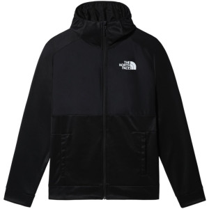 Black north face fleece mens discount