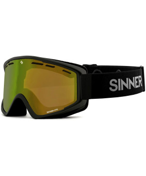 Black (Lens: Gold-Green Mirror)-swatch