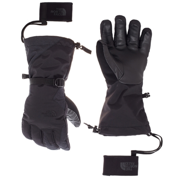 Black north face gloves best sale